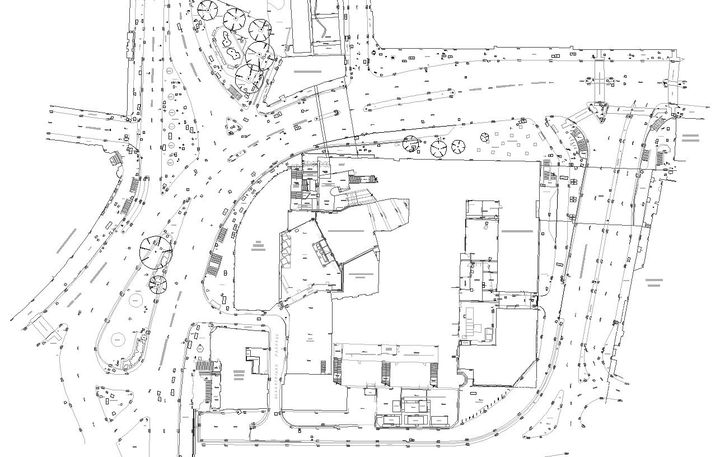 Existing-Conditions CAD Base Plan
