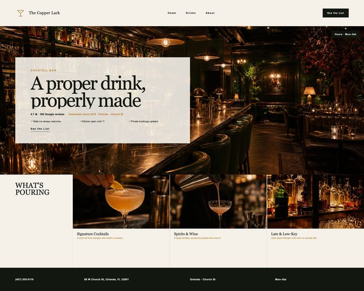 The Copper Lark